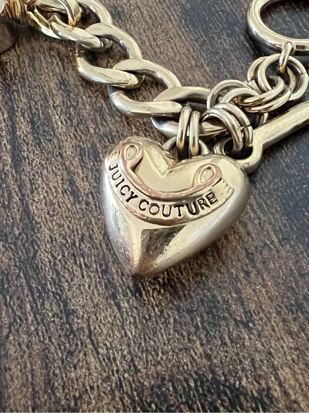 Juicy Couture Heart Charms Bracelet - Picture 6 of 12